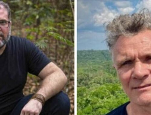 Bruno Pereira, à gauche, et Dom Phillips, à droite. La disparition des deux hommes inquiète ©Survival International