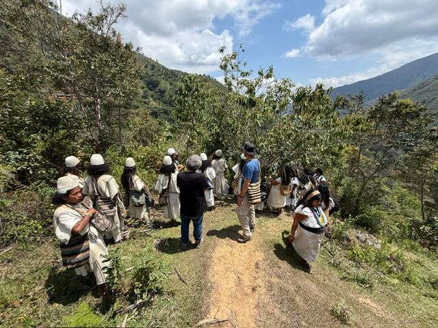 les Kogis de Colombie viennent en France pour repenser la santé des territoires 7 Kogis Tchendukua Sierra Nevada Santa Marta NATIVES